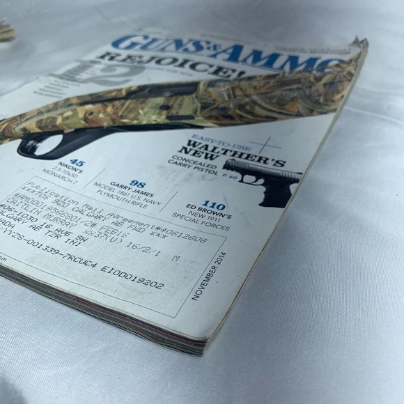 Guns & Ammo Back Issue November 2014 Rejoice NEW Wildfowl Shotguns - Picture 3 of 9